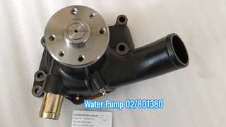 مضخة المياه 02/801380 لـ JS110 JS130 JZ140 JS145W JS160 4BG1