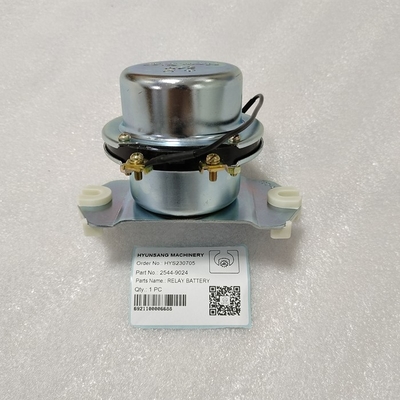 Hyunsang Parts Excavator Parts Relay Battery 2544-9024 25449024 0808830000 For DD80 DL160 DL200