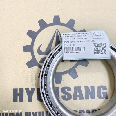 Excavator Taper Roller Bearing ZGAQ-03398 ZGAQ-03875 For R140W9 HW140