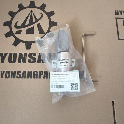 Solenoid XKDE-01455 For R210LC7 R210LC9BC R210W9S R260LC9S
