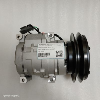 Hyunsang Excavator Parts Compressor ND447220-4780 For D155AX, D275A, D275AX, D475A