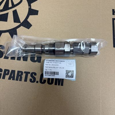 Excavator Parts RELIEF VALVE 25/222351 25222351 For JS160