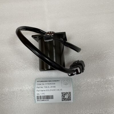 Excavator Parts Solenoid Valve 708-2L-25190 For PC600-8 PC1250-8