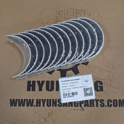 Connecting Rod Bearing 3016760 for Engine M11 Excavator R450LC7 R450LC7A