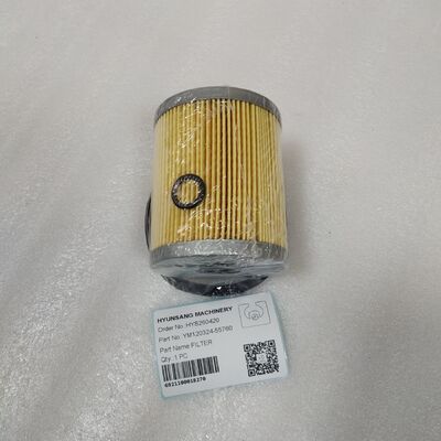 Hyunsang Excavator Parts Fuel Separator Filter YM-120324-55760 For 3JH5E 4JH 4LH Diesel Engines