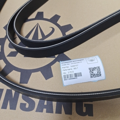 Construction Machines Excavator Parts Belt For 3289157 3289930 8PK1750