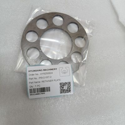 Hyunsang Excavator Spare Parts RETAINER PLATE PSV2-55T-2 For Kayaba Hydraulic Pump