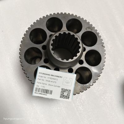 Hyunsang Excavator Parts Cylinder Block 39Q8-41270 For HX260L HX300L HX330L HX430L