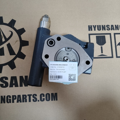 Hyunsang Excavator Gear Pump 704-24-24420 for PC100 PC120