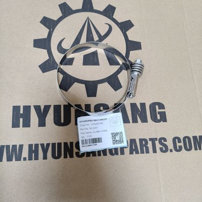 Hyunsang Excavator Parts CLAMP HOSE 9X-2201 For 120M, 12M, 225D, 229, 229D