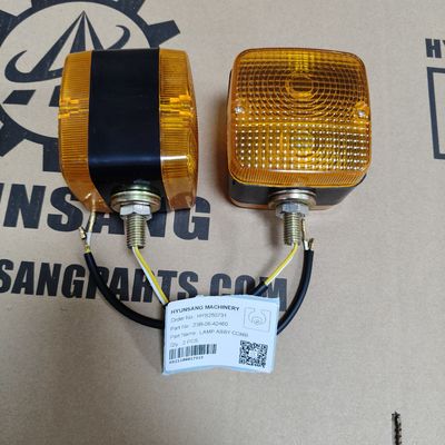 Hyunsang Excavator Parts LAMP ASSY COMB 23B-06-42460 For HD325, HD405, HD465, HD605