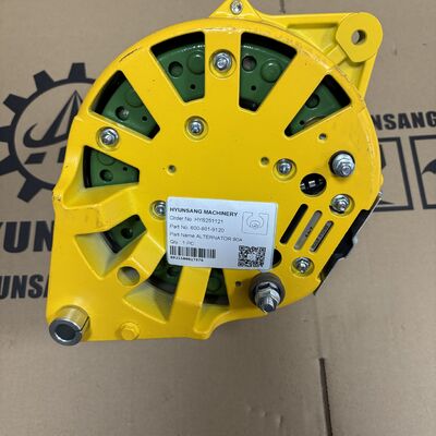 Excavator Engine Parts 600-861-9120 Alternator For  Wheel Loader WA600-6R WA600-A WA400-5 WA380-5