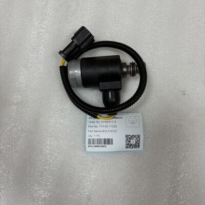 Excavator Spare Parts Solenoid 11Y-60-11530 For D31PX-22 D39EX-22 D31EX-22 D37EX-22