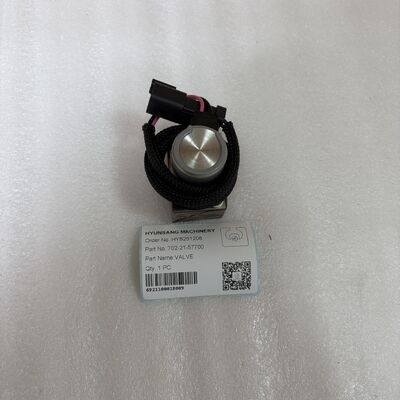 Hyunsang Excavator Parts 702-21-57700 Main Pump Solenoid Valve for PC200-7 PC220-7 PC200-8