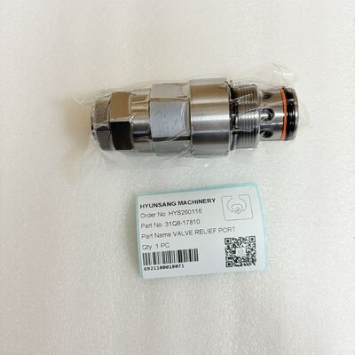 Excavator PORT RELIEF VALVE 31Q8-17810 For R215-7 R305-9 R225-9